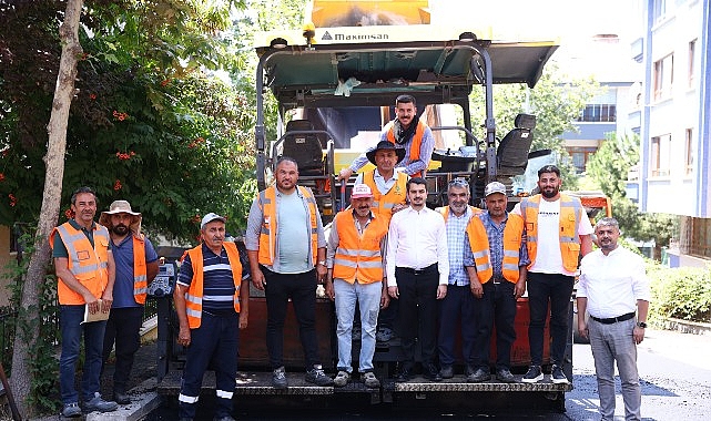 Çankaya'da Asfalt Seferberliği Devam Ediyor!