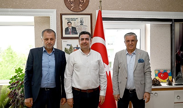 Emekli Fethi İren'e Veda Ziyareti Yapıldı