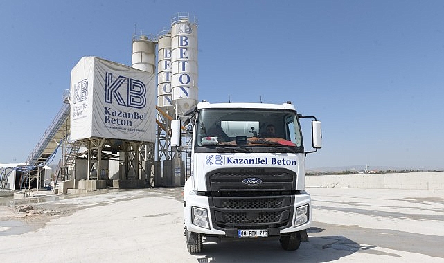 KazanBel Beton, Ford Mikseri ile Hizmette Zirveye Çıkıyor
