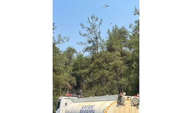 Kartepe Belediyesi Orman Yangınında Destek Veriyor!