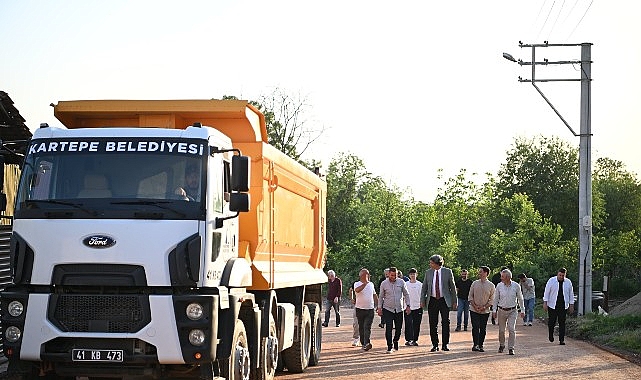 Kartepe'de Yeni Asfalt Çalışmaları Tamamlandı!