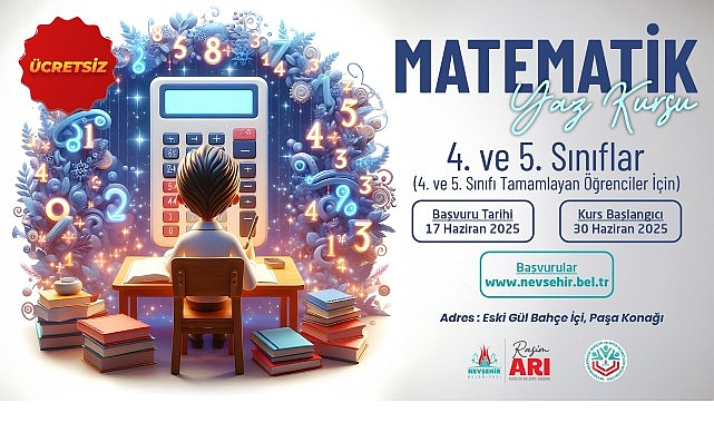 Ücretsiz Matematik Yaz Kursu Başlıyor!